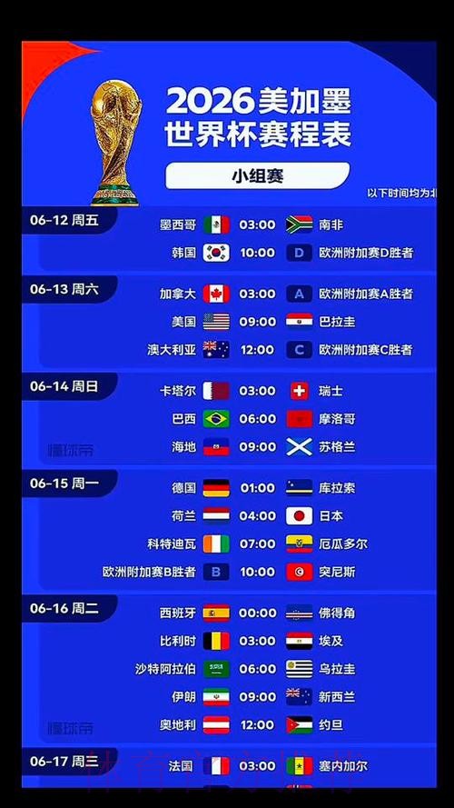 世界杯免费观看几点开始